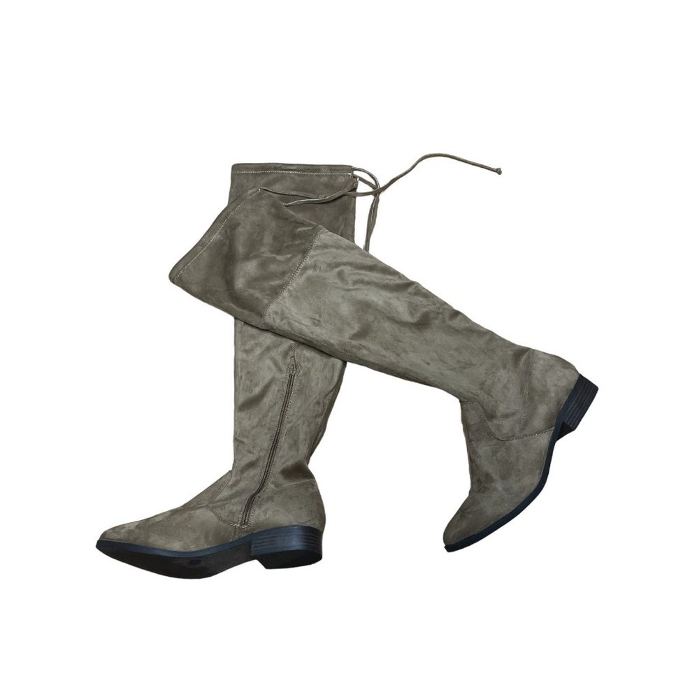 FRANCESCA.Women brown color over knees 9.5 Boots